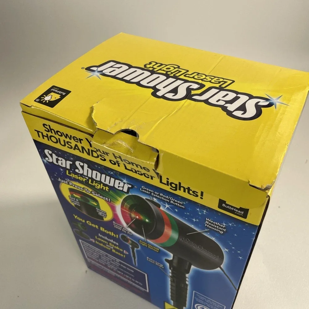 STAR SHOWER Laser Light New in Box